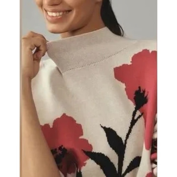 New Anthropologie Carys Mock-Neck Sweater size S - Picture 2 of 8